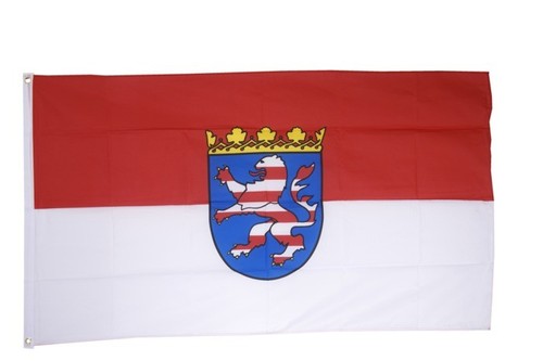 Fahne deutschland hessen - fahne,