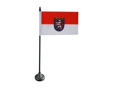Tischflagge Deutschland Hessen