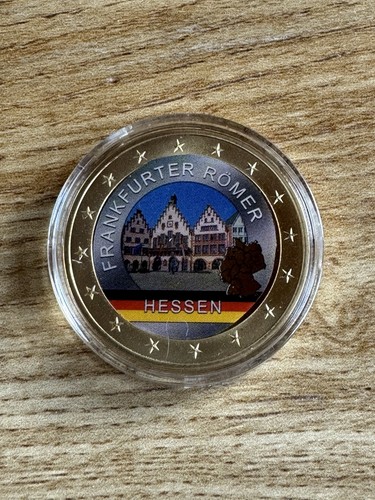 Deutschland farbig hessen - farbig,