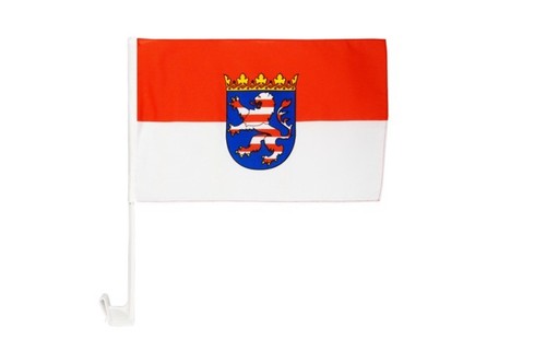 Deutschland hessen autofahne - hessen,