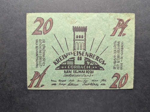321 notgeldschein kreis - ,