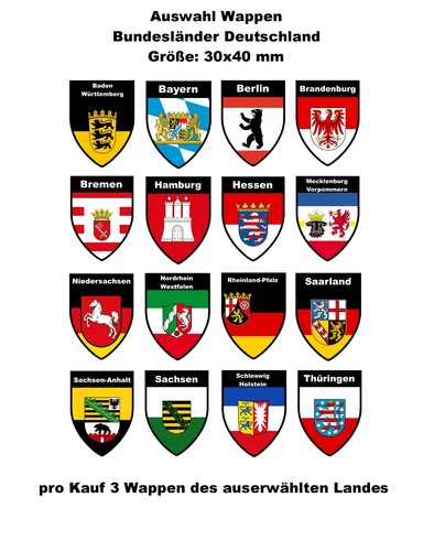 Aufkleber mini wappen - aufkleber-mini,