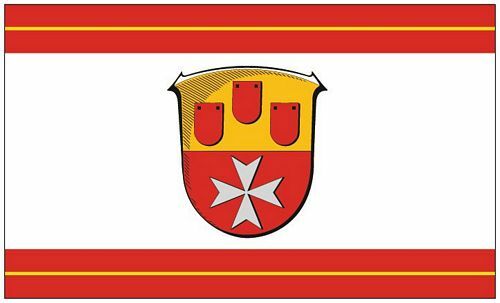 Fahne flagge neuburg hessen - fahne,