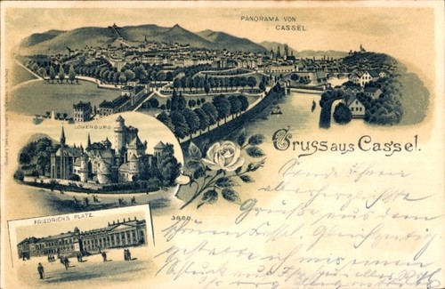 Litho kassel hessen - kassel, in