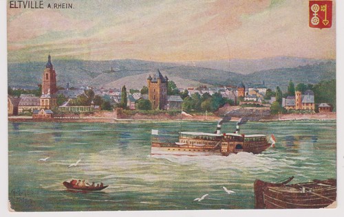 Eltville rhein mit - ak, eltville/rhein