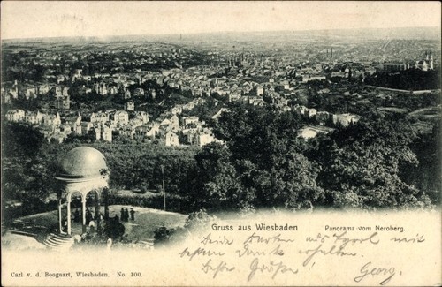 Wiesbaden hessen - ak, in