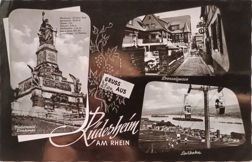 Gruss aus rüdesheim am - ak,