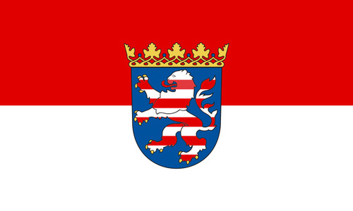 Hessen bundesland flagge - hessen, bundesland-flagge