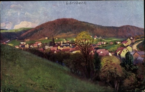 Künstler lorsbach hofheim - künstler, ak