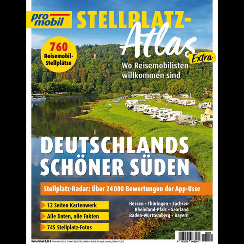 Promobil stellplatz atlas - promobil, stellplatz-atlas