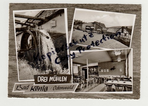 Ansichtskarte bad könig - bad,