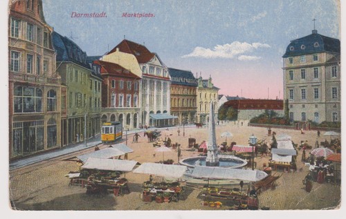 Darmstadt 1910 - ak,