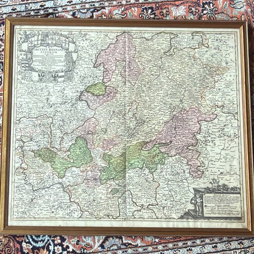 Original homann landkarte - original,