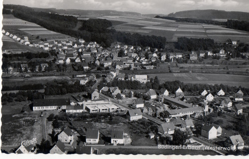 Ansichtskarte büdingen erbach - ansichtskarte, büdingen-erbach