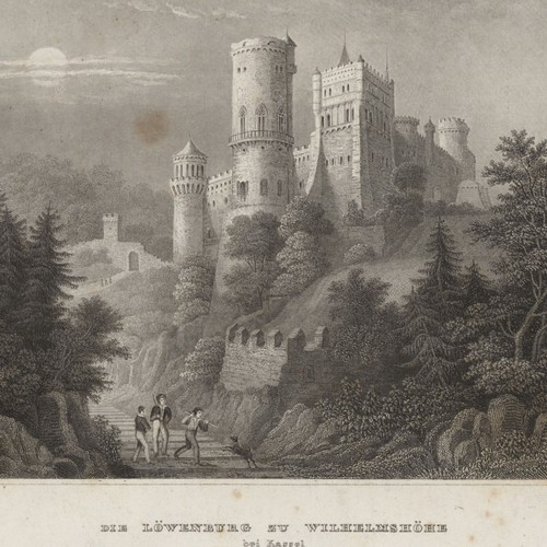 Hessen kassel löwenburg - löwenburg, zu