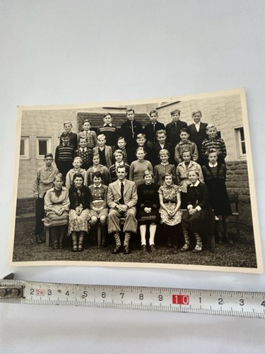 Altes foto schulklasse - foto,