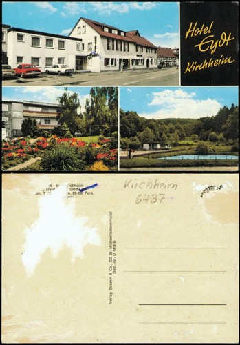 Ansichtskarte kirchheim - ansichtskarte,