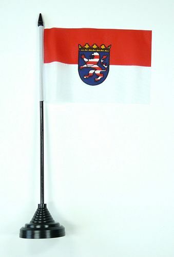 Fahne tischflagge hessen 10 - /,
