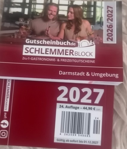Schlemmerblock gutscheinbuch - schlemmerblock,