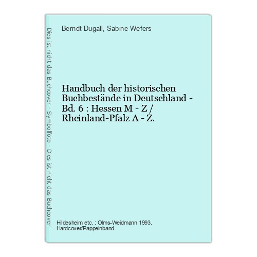 Handbuch der historischen