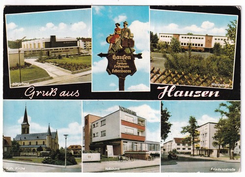 Gruß aus hausen - ak,