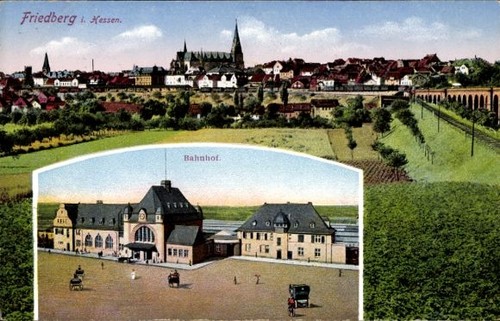 Friedberg hessen - ak, in