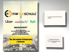 Unternehmerschein Taxi