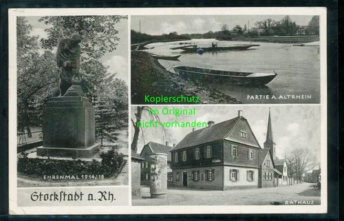 Stockstadt rhein - ak,
