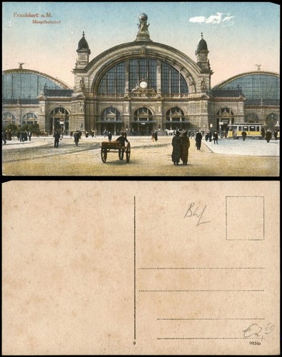 Frankfurt main hauptbahnhof - main,