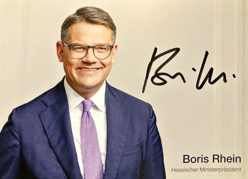 Autogramm boris rhein - autogramm,