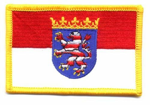 Flaggen aufnäher patch hessen - flaggen,