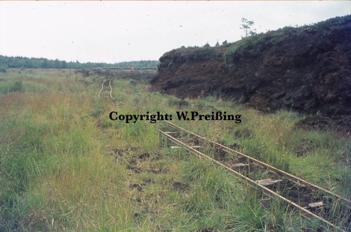 Repro ansicht foto torfabbau - repro, ansicht/foto
