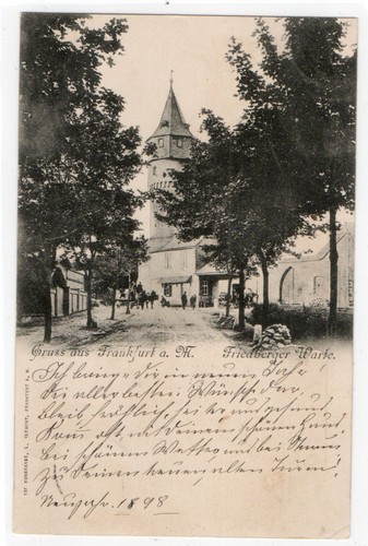 Gruss aus frankfurt - gruss, 1898