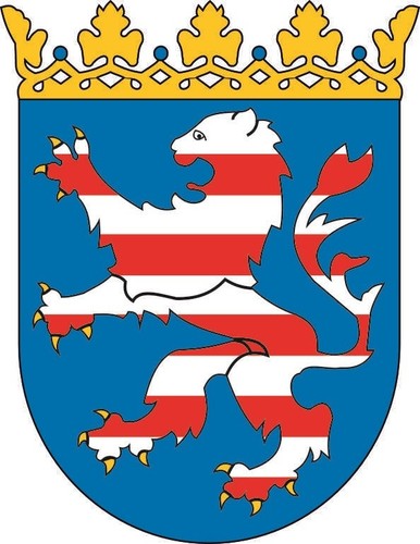Aufkleber hessen wappen - aufkleber,